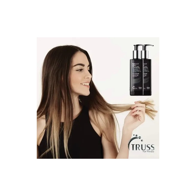 Tratamiento Sellado Y Brillo Truss Night Spa Serum De 250ml