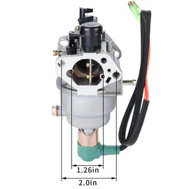 KELKONG 16100-Z5L-F11 Carburetor with Solenoid Compatible With Honda GX240 GX340 GX390 188F 190F 8HP 9HP 11HP 13HP Portable Generator Carb