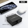 Dovhmoh 4-Way Two-Way Stereo Audio Switch, 4-in-1 or 4-in-1 L/R