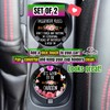 UpnowPro Funny Car Coasters for Cup Holders - 2 Pack,