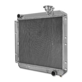 IMOOA Full Aluminum 3 Rows Radiator For Toyota Land Cruiser FJ40 FJ45 3.9L & 4.2L V6 1958-1984 AT MT