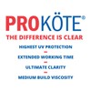 PROKÖTE Fishing Rod Building Thread Finish (128 oz. Kit)