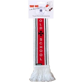 TRUCK DUCK® LKW Auto Minischal Old School Trucker Mini Schal Wimpel Flagge Fahne Saugnapf Spiegel Deko