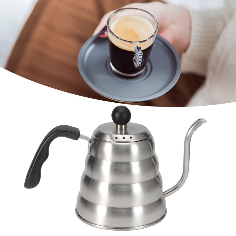 Stainless Steel Pour Over Coffee Pot Tea Kettle Gooseneck Spout