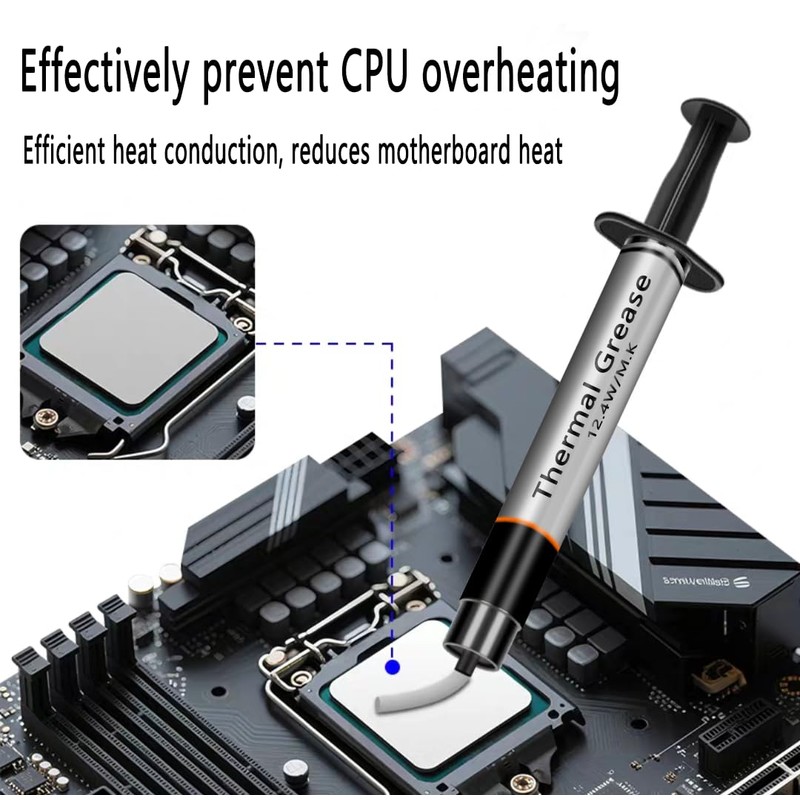 TUMMASTER D-12 Silver Series Thermal Paste, High Performance Thermal Paste