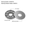 sourcing map AXK0619 Thrust Needle Roller Bearings with Washers 6mm