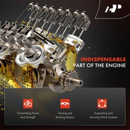 A-Premium 16Pcs Alloy Steel Engine Roller Tip Rocker Arms and Bolts with Trunion Kit Compatible with GM LS3 L99 L76 L92 LS9 LSA, 364, 1.7 Ratio, 5.3L 6.0L