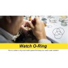 O-RING Rubber Watch Case Back O Ring Round Gasket 36mm-40mm