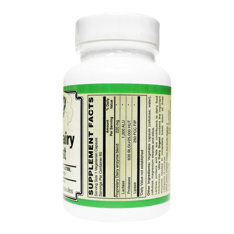 AlchePharma Ultra Dairy Digest, Softgels.