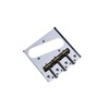Guyker In-Tune Bridge with Brass Compensated 3-Saddle and Steel Base