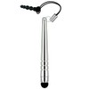 Silver Stylus Touch Pen Aluminum Compatible with Lively Jitterbug Smart4,
