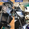 WOOGA Motorcycle Windshield Double Bubble Windshield Screen Windshield Easy Install