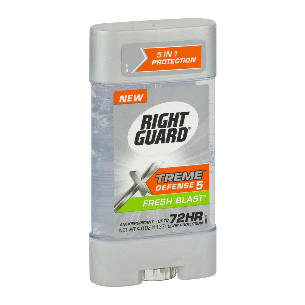 Rt Gd Xtm Gel A/P Frsh Bl Size 4z Right Guard Xtreme Clear Fresh Blast Power Gel Antiperspirant Deodorant