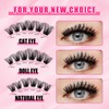 False Eyelashes L01-A05Kit Pink