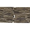 Ekena Millwork PNU24X48ALCO Acadia Ledge Stacked Stone Stonewall Faux Stone