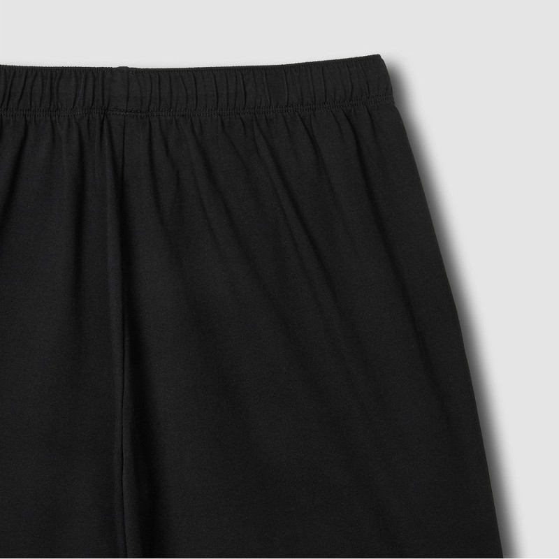 JAJU [JAJU/자주] Men's JAJU AIR Cotton 5-part Lounge Pants_Black