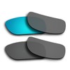 ACOMPATIBLE Replacement Polarized Ice Blue and Grey Lenses for Oakley