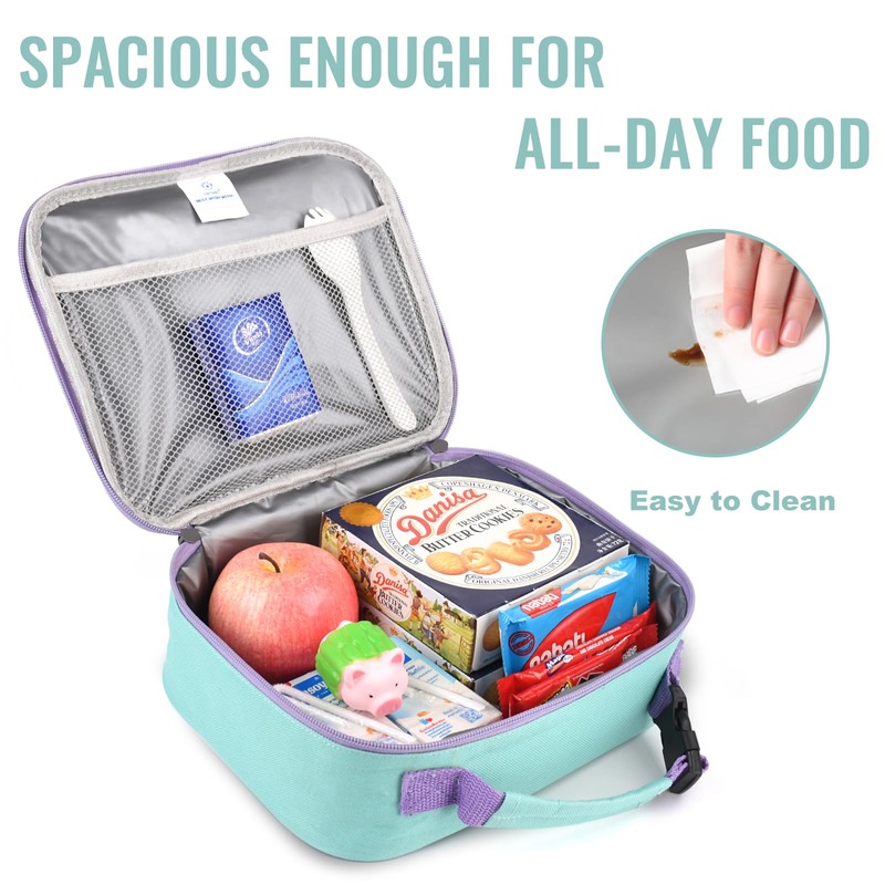Genteen Lunch Box Kids,Insulated Lunch Bag Kids Boys Girls,Soft Bag