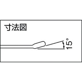 TRUSCO(トラスコ) ミラータイプコンビネーションスパナ 15.0mm TTCS-0015