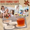 Dandat 12 Pcs Christian Coasters for Drinks with Bible Verses