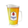 Natural Light Beer Pitcher, Clear Acrylic, 60 oz Capacity