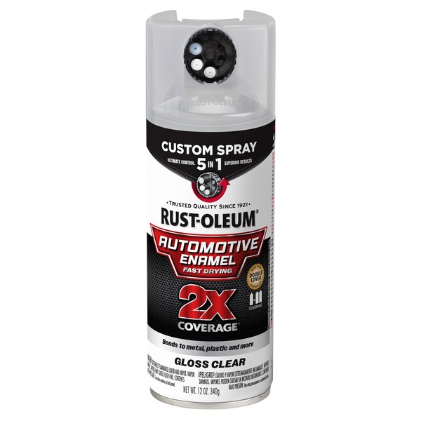Rust-Oleum Rust-Oleum 2X Automotive Enamel Custom Spray 5-in-1 Spray Paint,