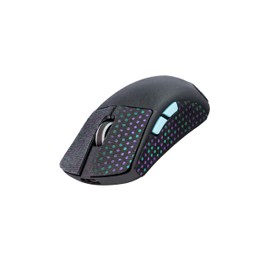 SHADOW BOOLT - Cinta de agarre para mouse con diseño autoadhesivo antideslizante, a prueba de sudor, precortada y fácil de usar, tipo fino de 0,3 mm (negro) (azul ROG ACE