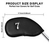 10‑Pack Golf Iron Head Covers, Fits Most Clubs Gift for