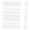 Gatuida 70 Sheets Plastic Mesh Embroidery Sheet Versatile DIY Cross