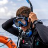 Tusa Freedom Elite Scuba Mask, M-1003 -Fish Tail Blue
