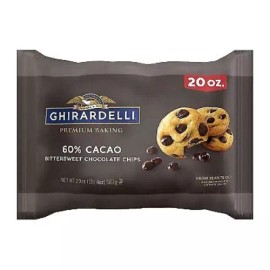 GHIRARDELLI Premium Baking 60% Cacao Bittersweet Chocolate Chips - 20oz - Default