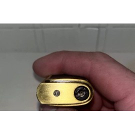 Torch lighter- Adjustable Flame- Quality Metal/Leather Cigar Lighter-NEW