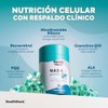 NAD+ Resveratrol Nicotinamida Ribosa 60 Gomitas Sin Azúcar Health Hack