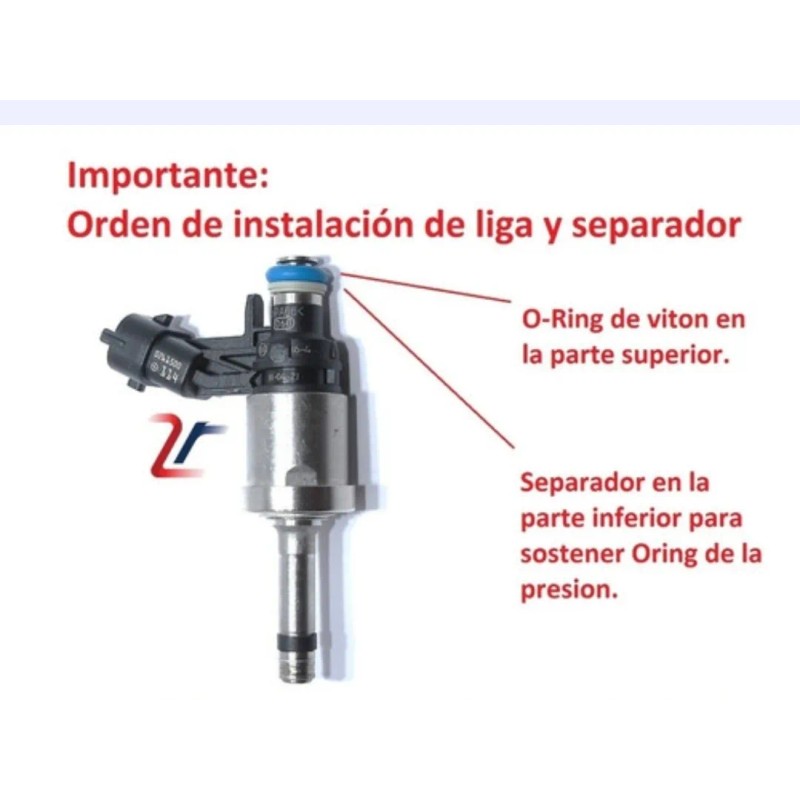Liga Oring Sup Inyector Gdi Compatible Vw Gm 20pza
