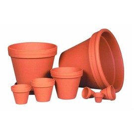 New England Pottery Standard Pot, 12-Inch, Terra Cotta