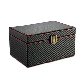 azumafy Relay Attack Prevention Key Box for Relay Attack Prevention Radio Block Box Anti-theft Key Box Smart Key Case Black Car Key Box (Small Size)