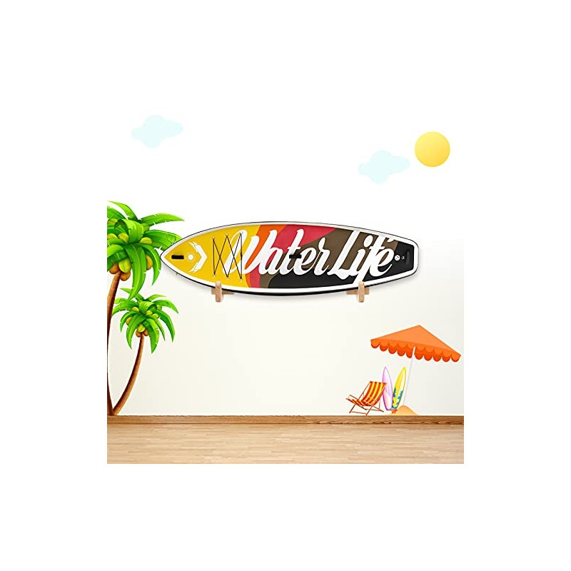 TWO STONES Wall-Mounted Surfboard Rack - Versatile Storage Solution