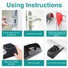 Door Stop Alarm & Portable Door Lock, Door Stopper Alarm