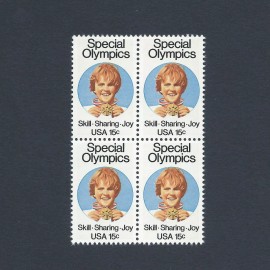 Unbranded Special Olympics - Vintage Mint Set of 4 Stamps 45 Years Old!