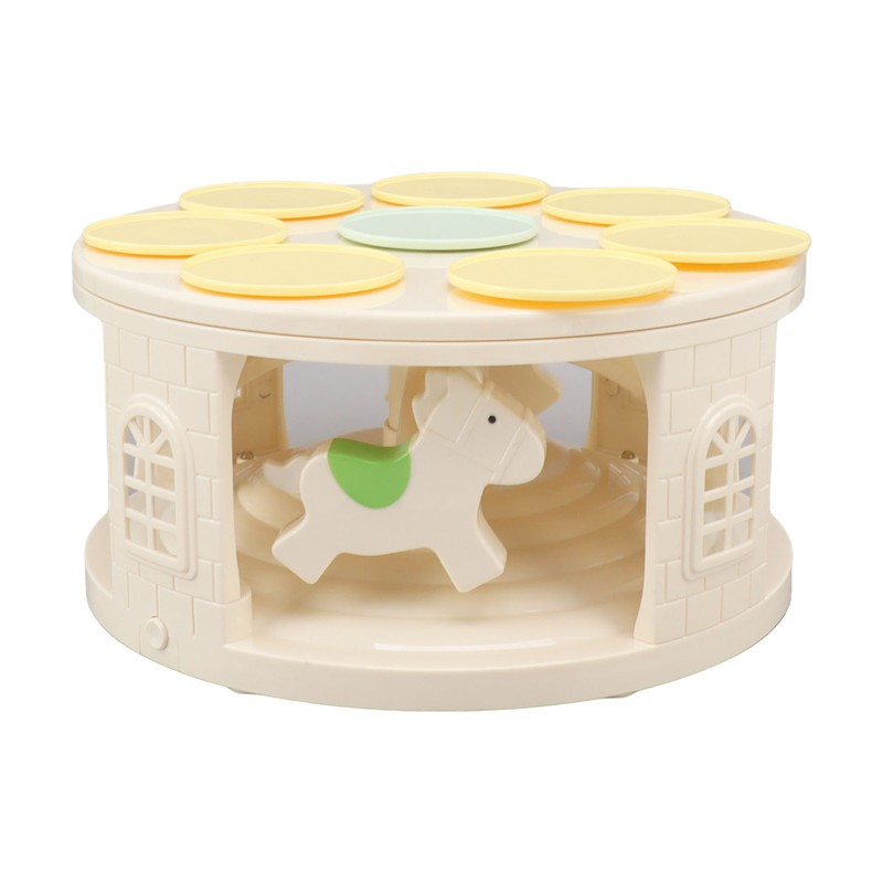 Rotary Dessert Machine LED Carousel Automatic Rotating Dessert Display Table