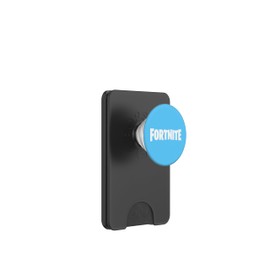 FORTNITE Fortnite Logo (Blue) PopSocket Stand for Smartphones and Tablets - Swappable Grip for Phones & Tablets - MagSafe Compatible Wallet