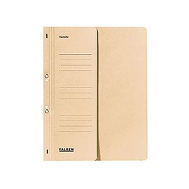 FALKEN Ösenhefter, halber Vorderdeckel Ösenhefter A4 1/2 Vorderdeck.chamois