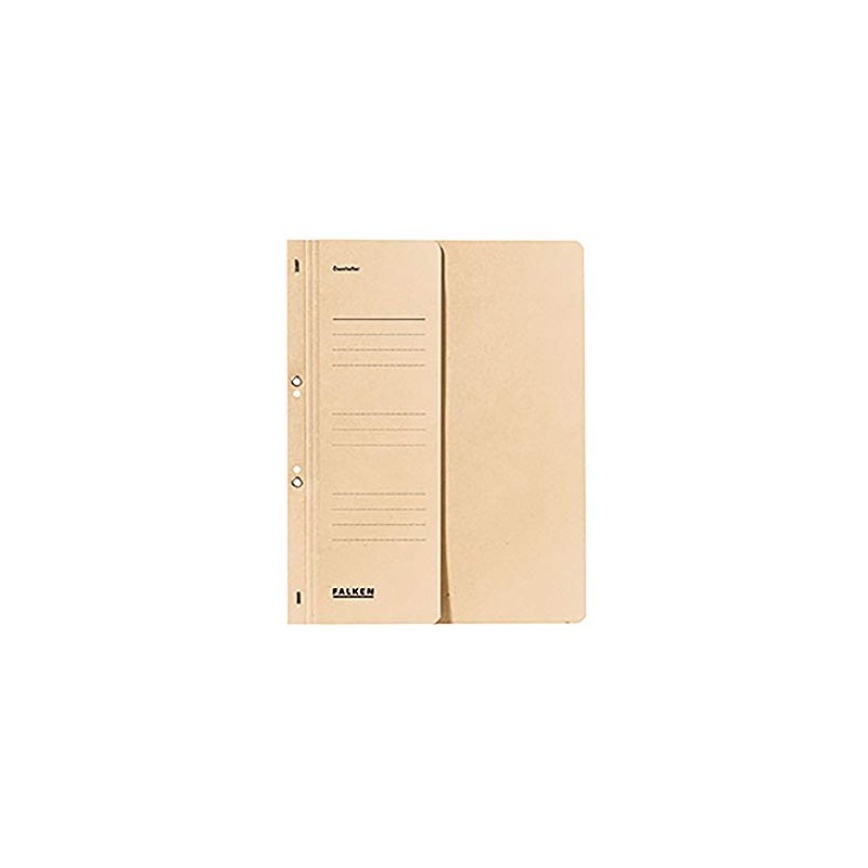 FALKEN Ösenhefter, halber Vorderdeckel Ösenhefter A4 1/2 Vorderdeck.chamois
