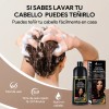 Shampoo Tinte Instantáneo Cubre Canas Natural Jengibre 500ml