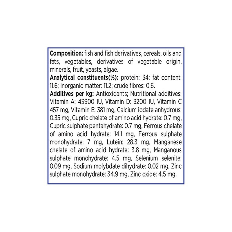 AQUARIAN Aquarian Goldfish Food Flakes, 50g