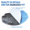 Robot Vacuum Mop Holder Replacement Set with Mop Pads for