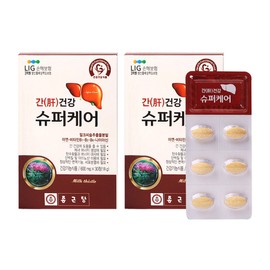 Chong Kun Dang Health HL Chong Kun Dang Liver Health Super Care 30 tablets x 2/Milk Thistle/Fatigue / HL 종근당 간건강 슈퍼케어 30정 x2개/밀크씨슬/피로