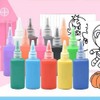 8 Pcs Small Squeeze Bottles 50ml Tip Applicator Bottle Plastic