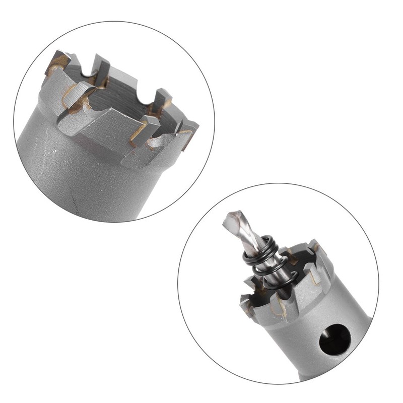 sourcingmap Carbide Hole Saw Drill Bit, 26mm Hole Cutter for