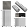 Hardware Cloth 8'' x 20' 1/4 in Galvanized Wire Mesh
